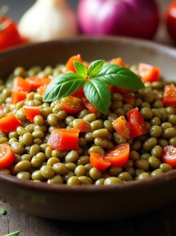 salade lentilles tomate ©ffcuisinefr