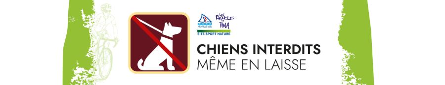 Chiens interdits, même en laisse