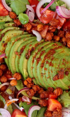 salade avocat pois chiches ©lafeestephaniecom
