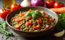 salade lentilles tomate ©ffcuisinefr
