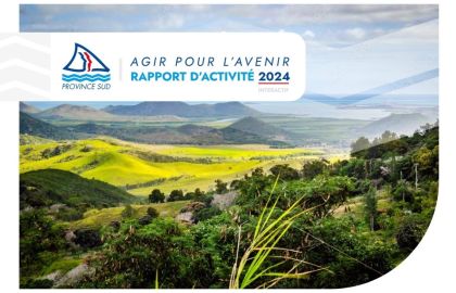 Couverture de présentation du Rapport d’activité 2024
