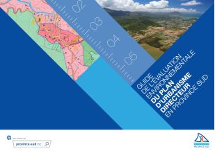 Première de couverture de : Guide de l’évaluation environnementale du plan d’urbanisme directeur en province Sud