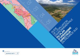 Première de couverture de : Guide de l’évaluation environnementale du plan d’urbanisme directeur en province Sud