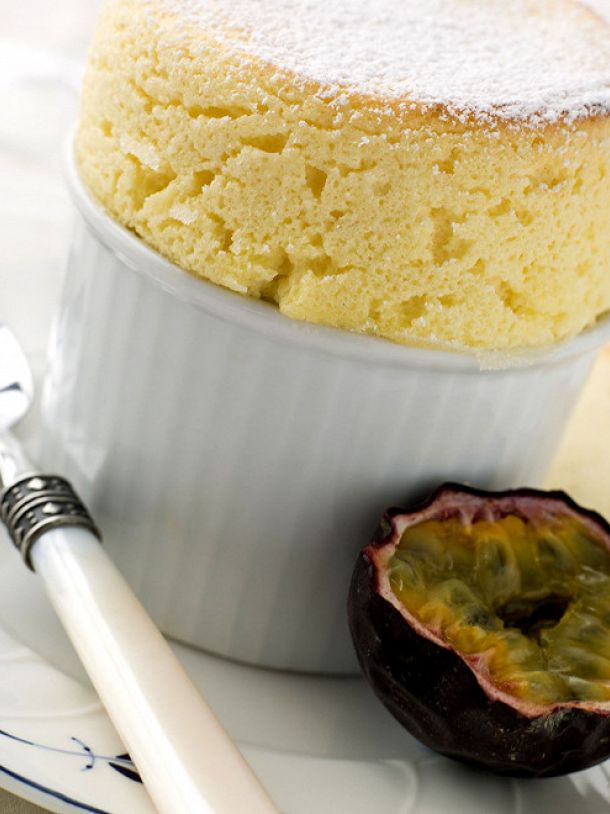 Soufflés à la pomme liane