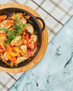 plat chouchoute poulet ©southbeachdietcom