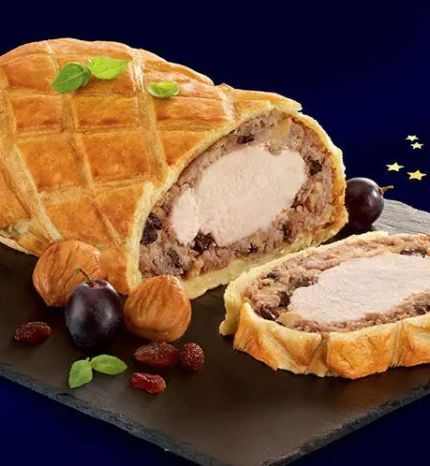 Rôti de dindonneau en croûte