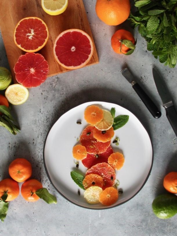 Salade d'Agrumes au Gingembre