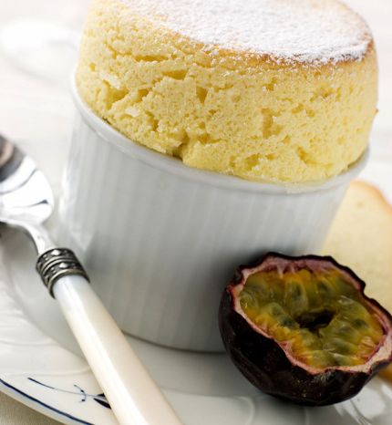 Soufflés à la pomme liane