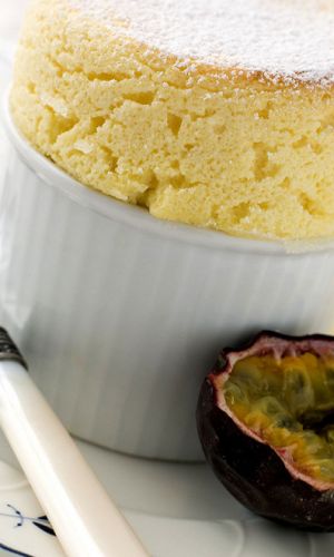 Soufflés à la pomme liane