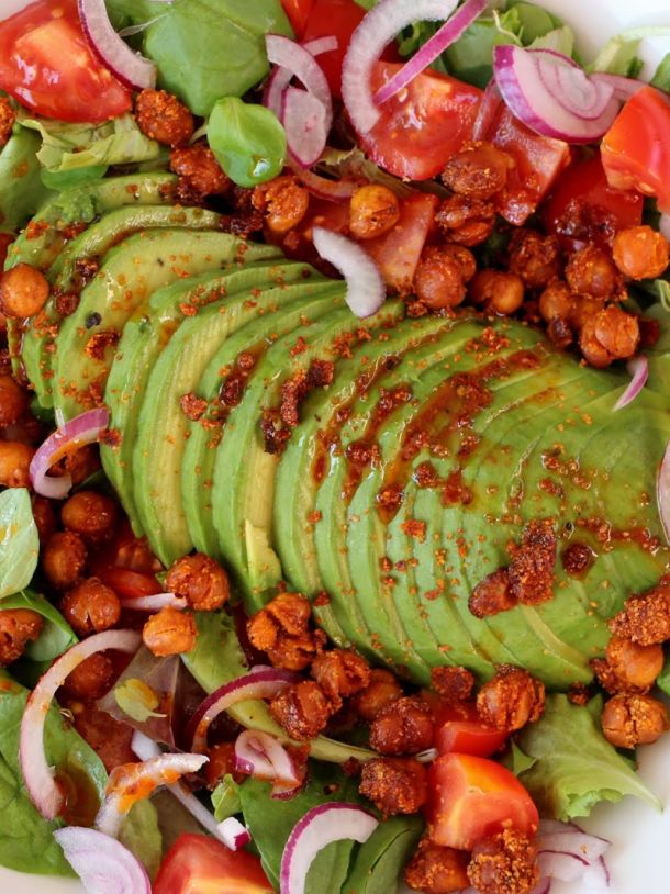 salade avocat pois chiches ©lafeestephaniecom