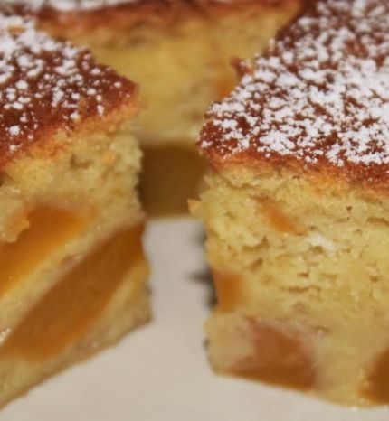 Gâteau à la mangue