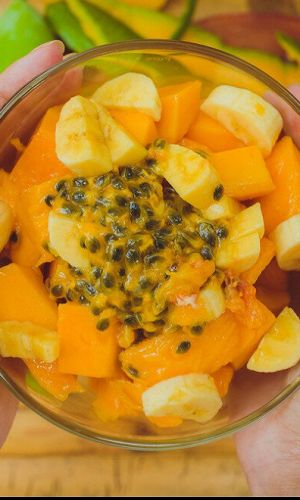 verrines-bananes-mangues ©cuisineazcom