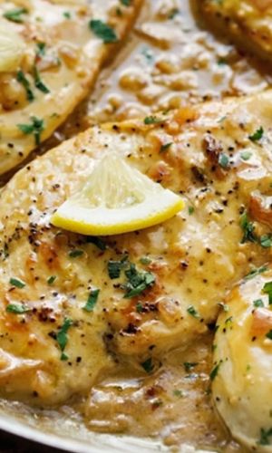 Poulet au citron et aux légumes