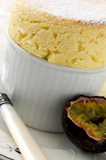 Soufflés à la pomme liane