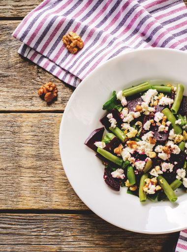 Salade-de-haricots-verts-betteraves-et-chevre